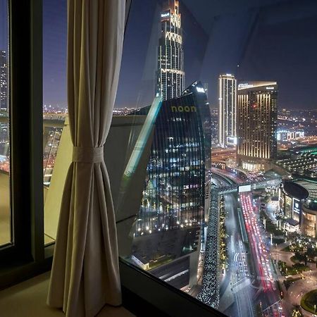 Apartamento Larbi Breathtaking Burj And Fountain View Luxurious 2 Bed Dubái Exterior foto